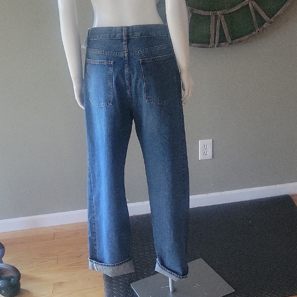 Madewell Pieced Barrel Leg Jean In Mosby Wash - Picture 5 of 11